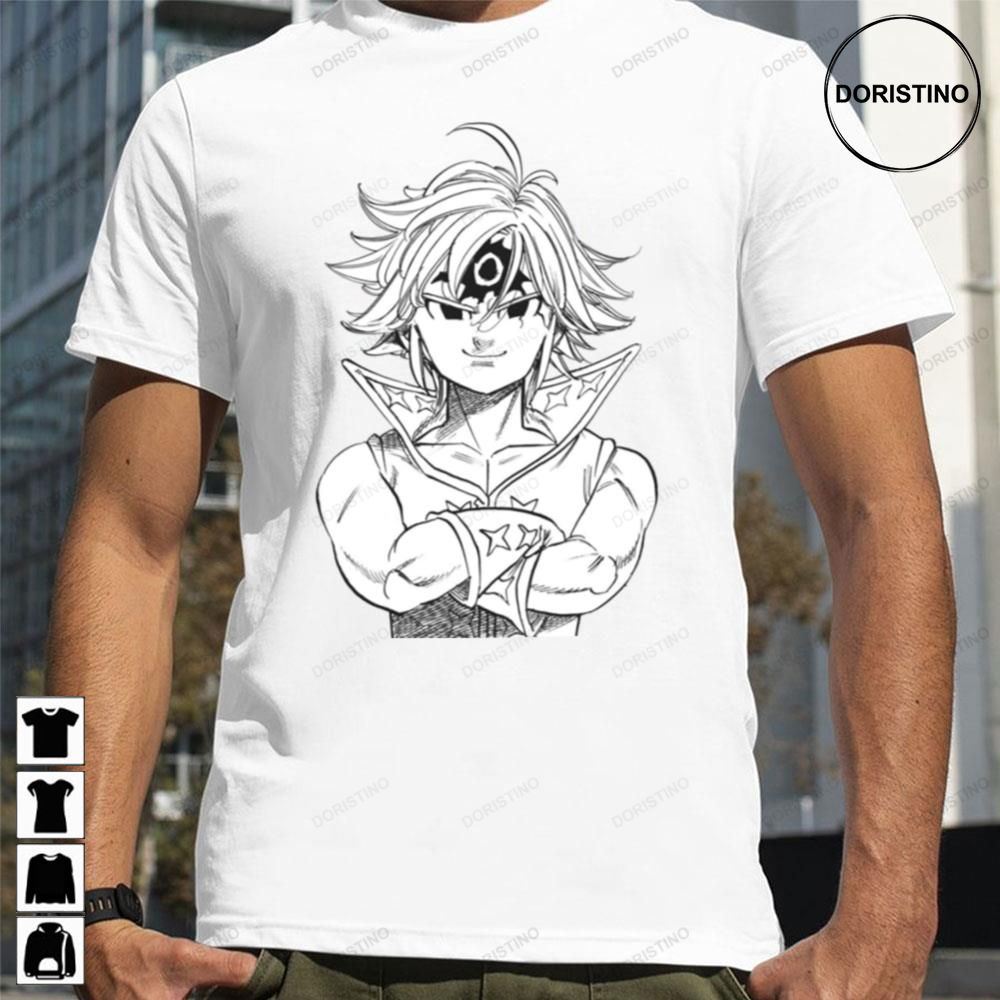 Meliodas Leader Of The 10 Commandments Seven Deadly Sins Limited Edition T-shirts